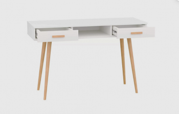 Стол письменный, арт.6-01103, белый (ГК) в Среднеуральске - sredneuralsk.mebel-e96.ru