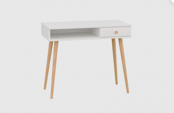 Стол письменный, арт.6-01101, белый (ГК) в Среднеуральске - sredneuralsk.mebel-e96.ru