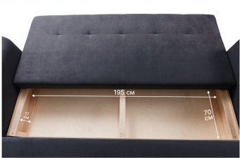 Диван 920 Графит (Brendoss) в Среднеуральске - sredneuralsk.mebel-e96.ru