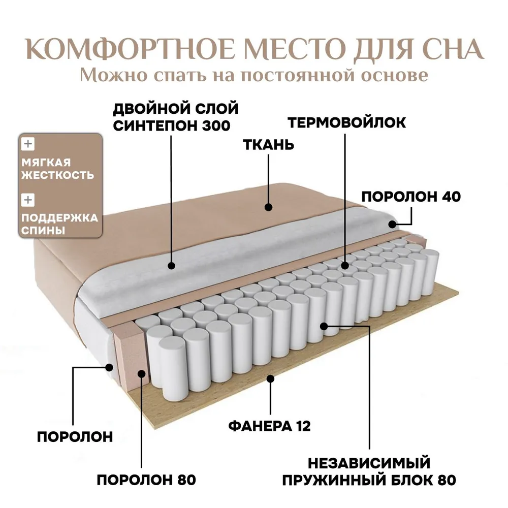 Угловой диван 9996 Бежевый BRENDOSS в Среднеуральске - sredneuralsk.mebel-e96.ru