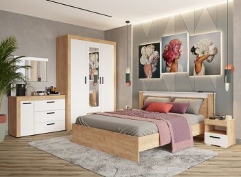 Комод Адель белый (Текс) в Среднеуральске - sredneuralsk.mebel-e96.ru