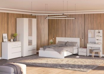 Спальный гарнитур Аделина модульный (ГК) в Среднеуральске - sredneuralsk.mebel-e96.ru