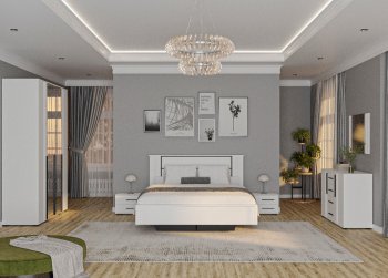 Спальный гарнитур Амалия модульный (Росток) в Среднеуральске - sredneuralsk.mebel-e96.ru