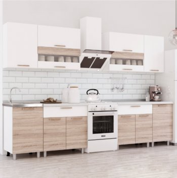 Кухонный гарнитур Айсбери 2400 мм (БТС) в Среднеуральске - sredneuralsk.mebel-e96.ru