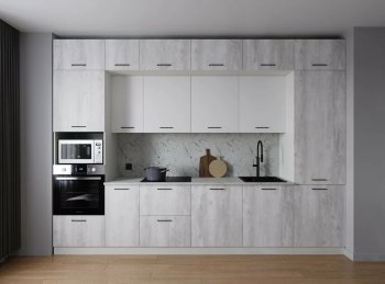 Кухонный гарнитур Бланка 3400 мм (Санвут) в Среднеуральске - sredneuralsk.mebel-e96.ru