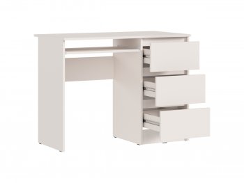 Письменный стол + Стеллаж Челси кашемир (Миф) в Среднеуральске - sredneuralsk.mebel-e96.ru