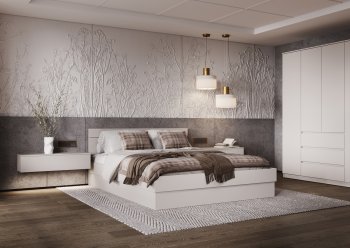 Спальный гарнитур Челси Кашемир. модульный (Миф) в Среднеуральске - sredneuralsk.mebel-e96.ru