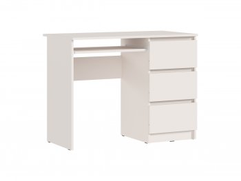 Письменный стол + Стеллаж Челси кашемир (Миф) в Среднеуральске - sredneuralsk.mebel-e96.ru