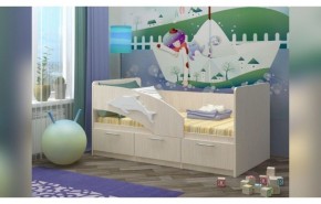 Детская кровать Дельфин-5 80х160 (Р) в Среднеуральске - sredneuralsk.mebel-e96.ru