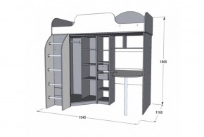 Набор детской мебели Омега-18 (модульная) в Среднеуральске - sredneuralsk.mebel-e96.ru