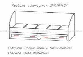 Набор детской мебели Принцесса (модульный) (АстридМ) в Среднеуральске - sredneuralsk.mebel-e96.ru