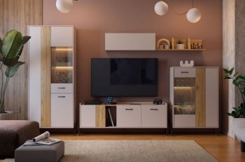 Стенка Доминика модульная  (Мебельсон) в Среднеуральске - sredneuralsk.mebel-e96.ru