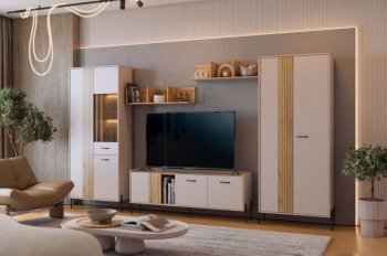 Стенка Доминика модульная  (Мебельсон) в Среднеуральске - sredneuralsk.mebel-e96.ru