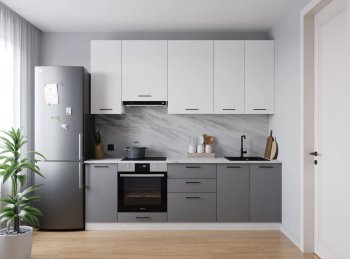 Кухонный гарнитур Элеганция 2400 мм Sanvut в Среднеуральске - sredneuralsk.mebel-e96.ru