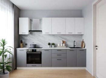 Кухонный гарнитур Элеганция 2800 (Санвут) в Среднеуральске - sredneuralsk.mebel-e96.ru