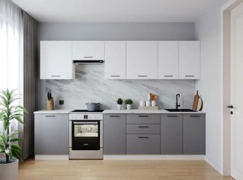 Кухонный гарнитур Элеганция 3000 мм (Санвут) в Среднеуральске - sredneuralsk.mebel-e96.ru