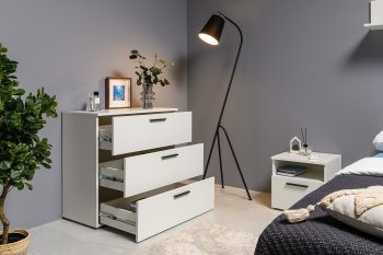 Спальный гарнитур Эйр модульный (Моби) в Среднеуральске - sredneuralsk.mebel-e96.ru