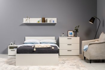 Спальный гарнитур Эйр модульный (Моби) в Среднеуральске - sredneuralsk.mebel-e96.ru