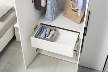 Спальный гарнитур Эйр модульный (Моби) в Среднеуральске - sredneuralsk.mebel-e96.ru