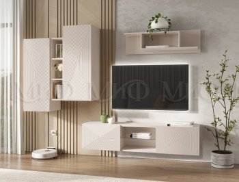 Стенка Флэш кашемир (Миф) в Среднеуральске - sredneuralsk.mebel-e96.ru