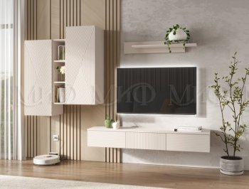 Стенка Флэш комп.2 кашемир (Миф) в Среднеуральске - sredneuralsk.mebel-e96.ru