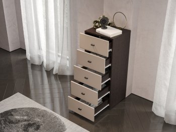 Комод 5 ящиков Гиза (МИ) в Среднеуральске - sredneuralsk.mebel-e96.ru