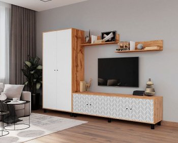 Стенка HYGGE комп.2 зигзаги (Мама) в Среднеуральске - sredneuralsk.mebel-e96.ru