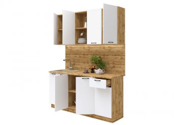 КУхонный гарнитур Хелмер 1800 мм (Сурская) в Среднеуральске - sredneuralsk.mebel-e96.ru