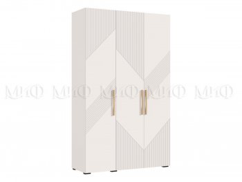 Шкаф 1350 мм Ирис с антресолью, кашемир (Миф) в Среднеуральске - sredneuralsk.mebel-e96.ru