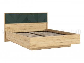 Кровать парящая Ирис крафт/грин (Миф) в Среднеуральске - sredneuralsk.mebel-e96.ru