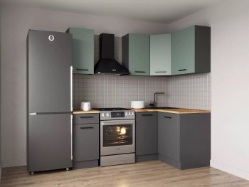 Кухонный гарнитур угловой Изумруд 2000х1200 в Среднеуральске - sredneuralsk.mebel-e96.ru