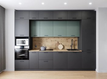 Кухонный гарнитур Изумруд 3400 мм (Санвут) в Среднеуральске - sredneuralsk.mebel-e96.ru