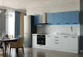 Кухонный гарнитур Капри ЛДСП/МДФ 2800 мм Sanvut в Среднеуральске - sredneuralsk.mebel-e96.ru