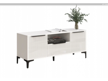 Тумба ТВ на 1350 Кимберли белый (Handis) в Среднеуральске - sredneuralsk.mebel-e96.ru