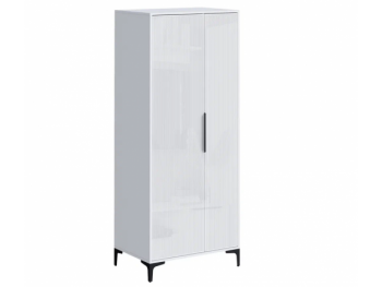 Шкаф 800 мм 2-створчатый Кимберли белый (Handis) в Среднеуральске - sredneuralsk.mebel-e96.ru