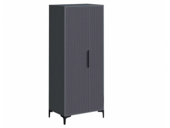 Шкаф 800 мм 2-створчатый Кимберли графит (Handis) в Среднеуральске - sredneuralsk.mebel-e96.ru