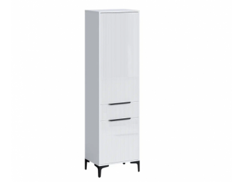 Пенал 550 мм Кимберли белый (Handis) в Среднеуральске - sredneuralsk.mebel-e96.ru