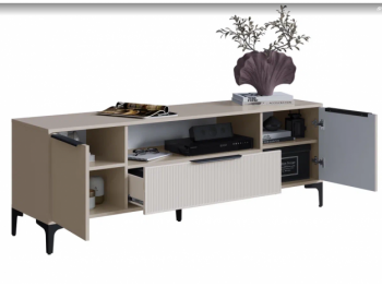 Тумба ТВ на 1650 Кимберли кашемир (Handis) в Среднеуральске - sredneuralsk.mebel-e96.ru