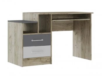 Стол письменный Колибри Лофт серый (Текс) в Среднеуральске - sredneuralsk.mebel-e96.ru