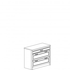 Комод Флоренция 672 (Яна) в Среднеуральске - sredneuralsk.mebel-e96.ru