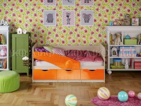 Кровать Бабочки (Оранжевый металлик) 1800 в Среднеуральске - sredneuralsk.mebel-e96.ru
