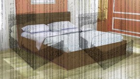 Кровать интерьерная Лита с латами 1400*2000 в Среднеуральске - sredneuralsk.mebel-e96.ru