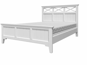 Кровать из массива Грация-5 Белый Античный/Белый (1600х2000) в Среднеуральске - sredneuralsk.mebel-e96.ru