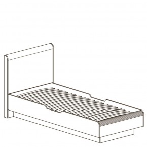 Кровать одинарная Джексон 873 в Среднеуральске - sredneuralsk.mebel-e96.ru