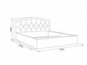 Кровать с основанием Верона (Мебельсон) в Среднеуральске - sredneuralsk.mebel-e96.ru