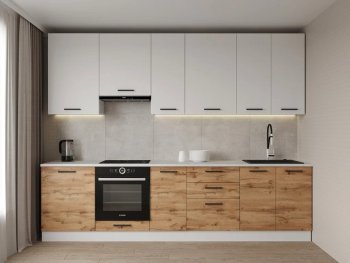 Кухонный гарнитур высокий Лада 3000 мм (Санвут) в Среднеуральске - sredneuralsk.mebel-e96.ru