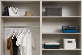 Гардеробная/шкаф 4000 мм Ларго №4 Кашемир (Миф) в Среднеуральске - sredneuralsk.mebel-e96.ru