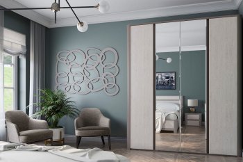 Спальный гарнитур Лацио, модульный (СБК) в Среднеуральске - sredneuralsk.mebel-e96.ru