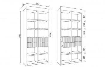 Набор детской мебели Лавис модульный белый софт (ДСВ) в Среднеуральске - sredneuralsk.mebel-e96.ru