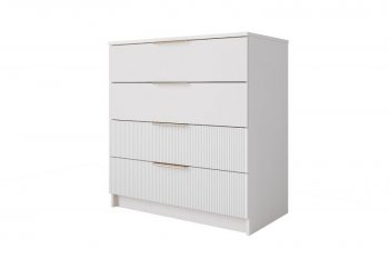 Комод Лавис КМД 800.1 белый софт (ДСВ) в Среднеуральске - sredneuralsk.mebel-e96.ru | фото